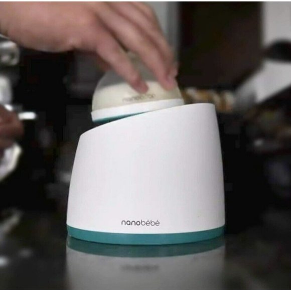New Nanobebe Breastmilk Bottle Warming Bowl - Teal - Picture 4 of 5